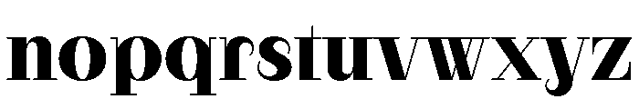 RaimDisplay Bold Font LOWERCASE