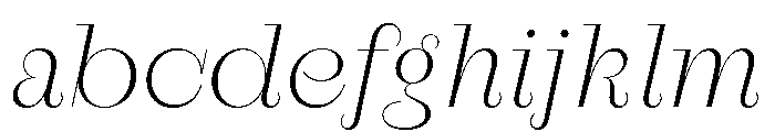 RaimDisplay ExtralightItalic FONT