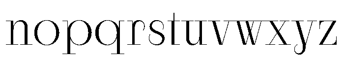 RaimDisplay Light Font LOWERCASE