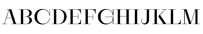 RaimDisplay Regular Font UPPERCASE