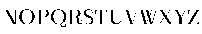 RaimDisplay Regular Font UPPERCASE