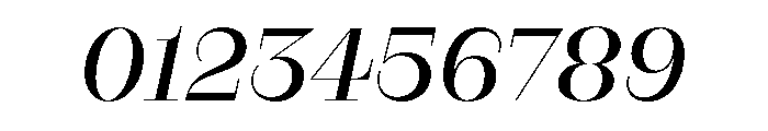 RaimDisplay RegularItalic Font OTHER CHARS