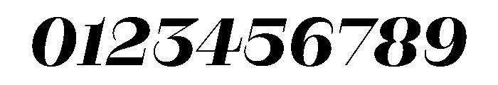 RaimDisplay SemiboldItalic Font OTHER CHARS