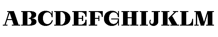 RaimStandard Bold Font UPPERCASE