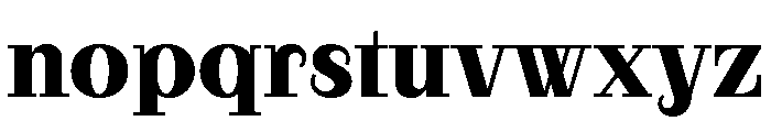RaimStandard Bold Font LOWERCASE