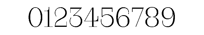RaimStandard Extralight Font OTHER CHARS