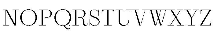 RaimStandard Extralight Font UPPERCASE