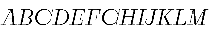 RaimStandard LightItalic Font UPPERCASE