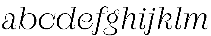 RaimStandard LightItalic FONT
