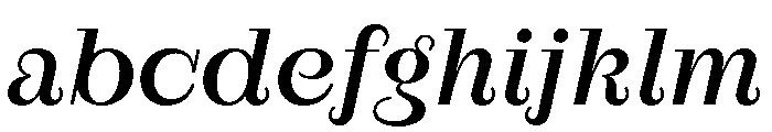 RaimStandard MediumItalic FONT