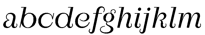 RaimStandard RegularItalic FONT