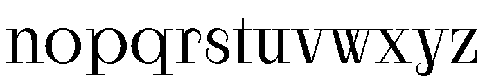 RaimStandard Regular Font LOWERCASE