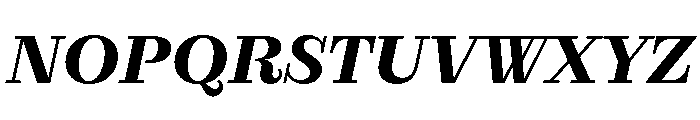 RaimStandard SemiboldItalic Font UPPERCASE