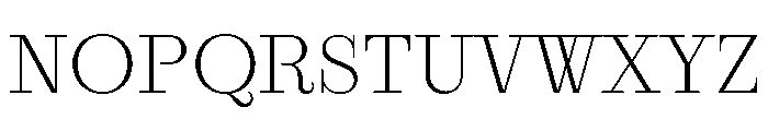 RaimText Extralight Font UPPERCASE