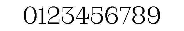 RaimText Light Font OTHER CHARS