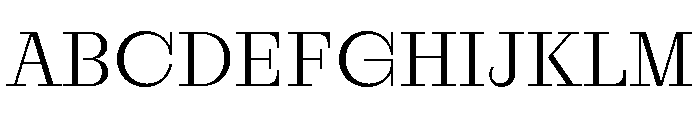 RaimText Light Font UPPERCASE