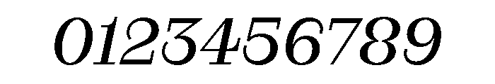 RaimText RegularItalic Font OTHER CHARS
