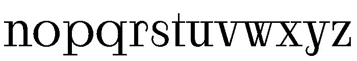RaimText Regular Font LOWERCASE