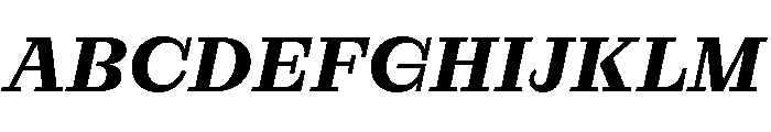 RaimText SemiboldItalic Font UPPERCASE