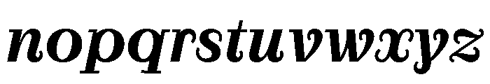 RaimText SemiboldItalic Font LOWERCASE
