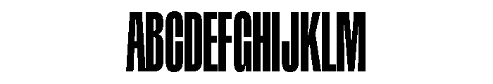 Rainer Bold Font UPPERCASE