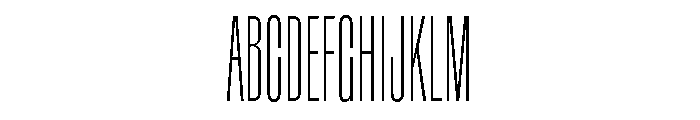 Rainer Light Font UPPERCASE