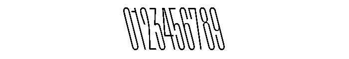 Rainer LightSlanted Font OTHER CHARS