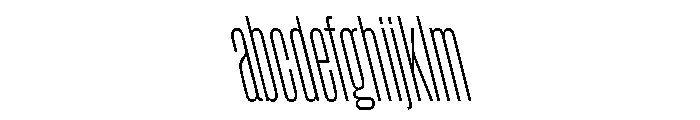 Rainer LightSlanted FONT