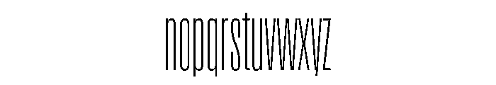 Rainer Light Font LOWERCASE