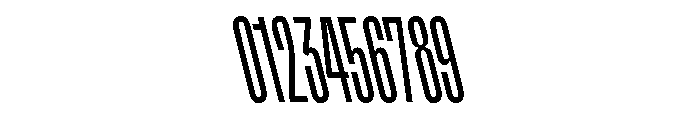 Rainer RegularSlanted Font OTHER CHARS