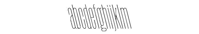 Rainer ThinSlanted FONT