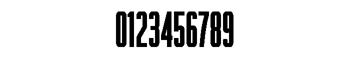 RaleighGothic CondensedExtraBold Font OTHER CHARS