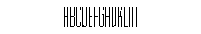 RaleighGothic CondensedLight FONT