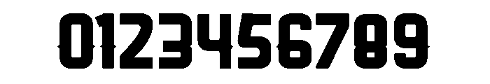 Ranger Regular Font OTHER CHARS