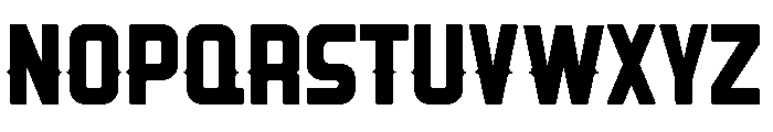 Ranger Regular Font UPPERCASE