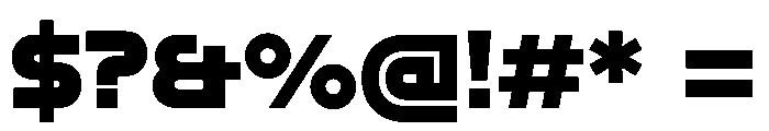 RapidST Black Instance Font OTHER CHARS