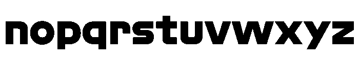 RapidST Black Instance Font LOWERCASE