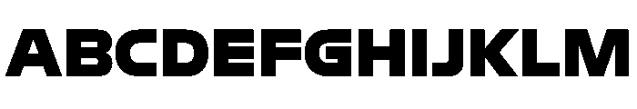 RapidST Black Font UPPERCASE