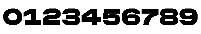 RapidST BlackWide Font OTHER CHARS