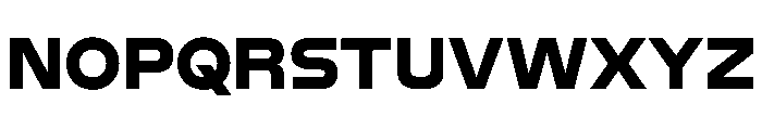 RapidST Bold Instance Font UPPERCASE