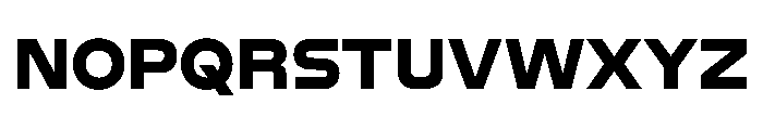 RapidST Bold Font UPPERCASE