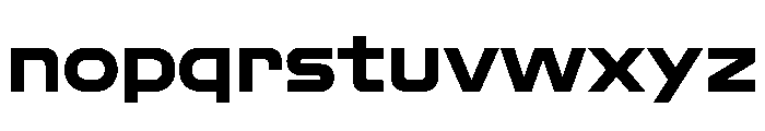 RapidST BoldWide Instance Font LOWERCASE