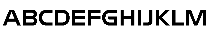 RapidST Medium Instance Font UPPERCASE