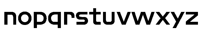RapidST Medium Instance Font LOWERCASE