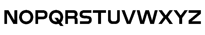 RapidST Medium Font UPPERCASE