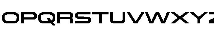 RapidST MediumExtended Instance Font UPPERCASE