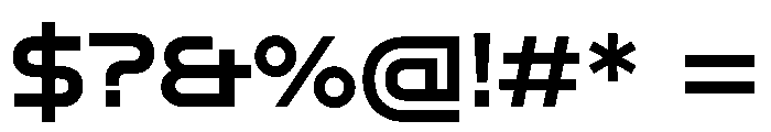 RapidST MediumWide Instance Font OTHER CHARS