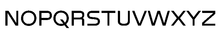RapidST Regular Instance Font UPPERCASE