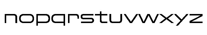 RapidST RegularExtended Instance Font LOWERCASE