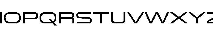 RapidST RegularExtended Font UPPERCASE